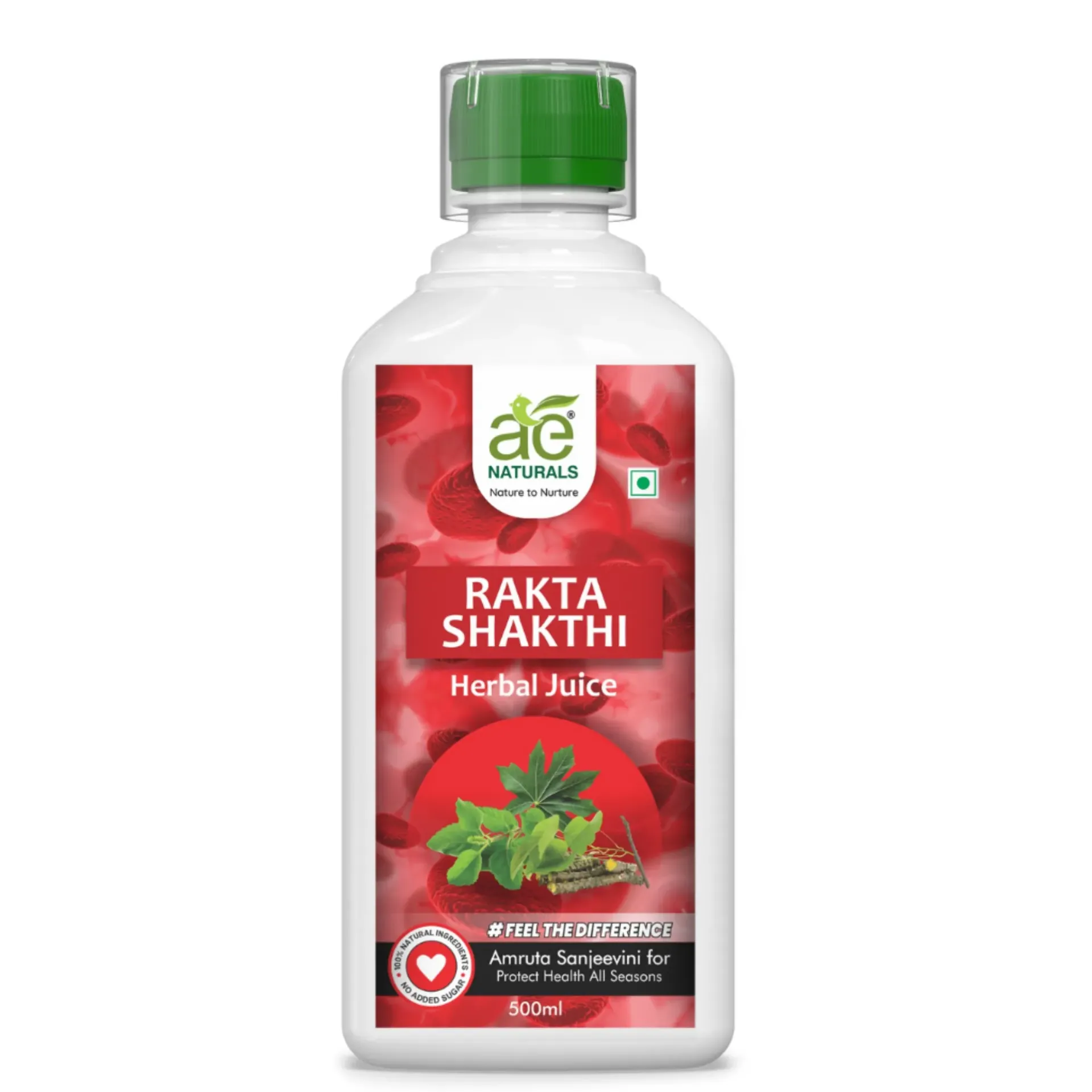 AE Naturals Raktha Shakthi Herbal Juice 500ml