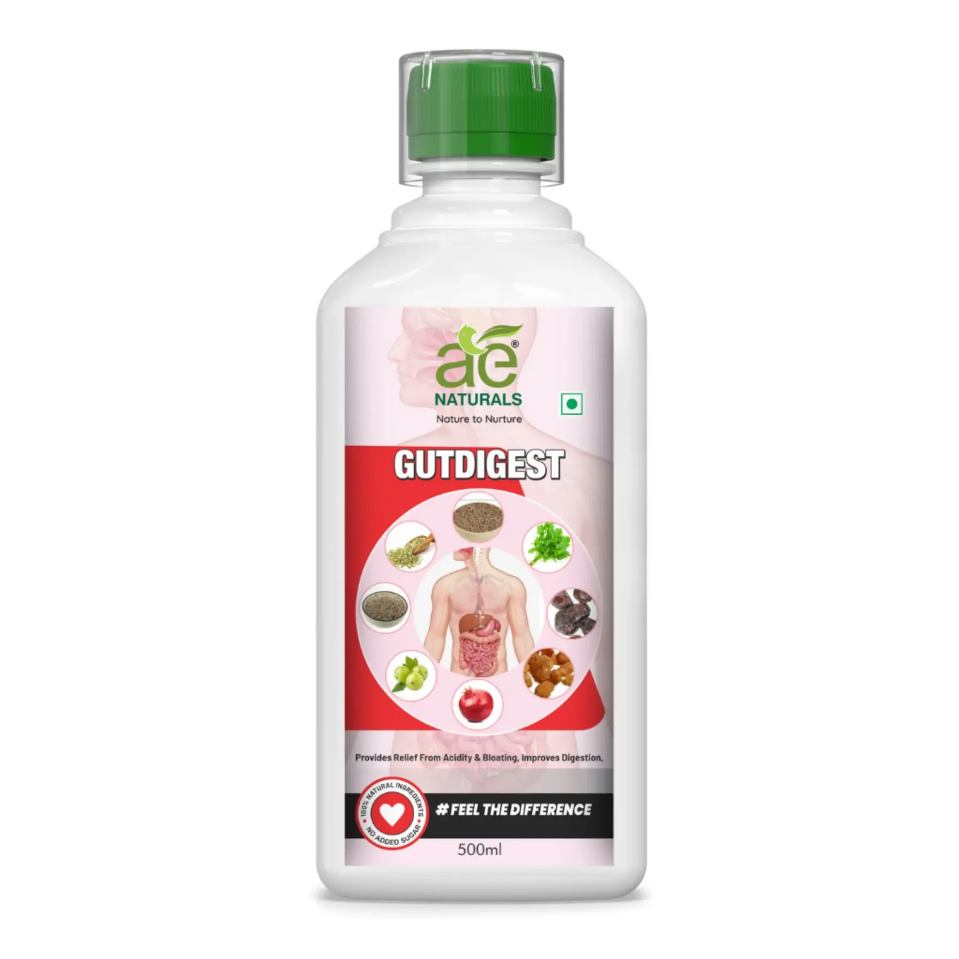 [P0067] AE Naturals Gut Digest Herbal Juice 500ml